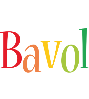 Bavol birthday logo