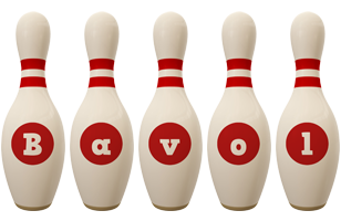 Bavol bowling-pin logo