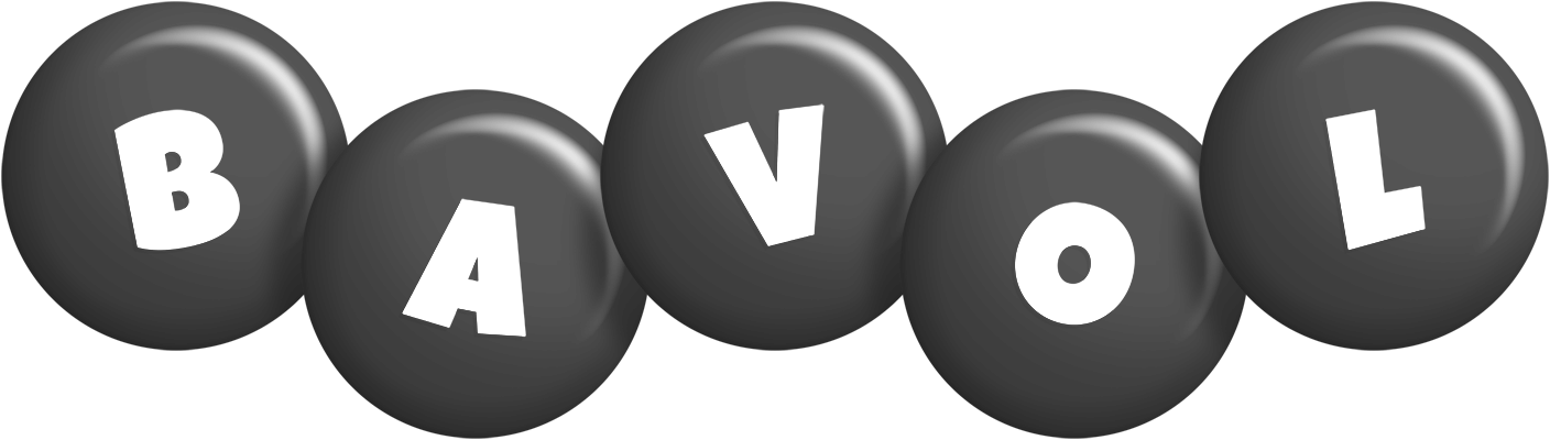 Bavol candy-black logo
