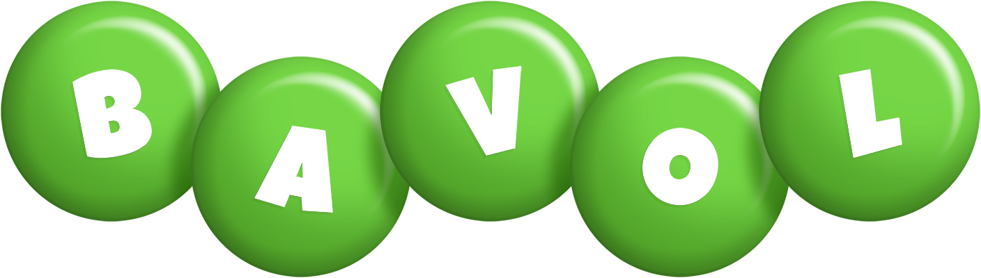 Bavol candy-green logo