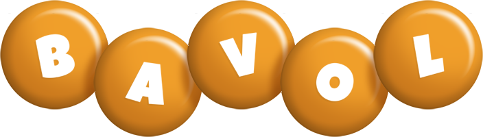 Bavol candy-orange logo