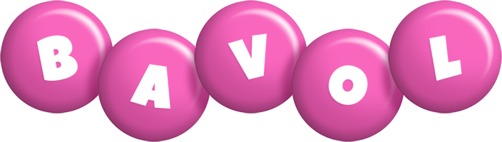 Bavol candy-pink logo