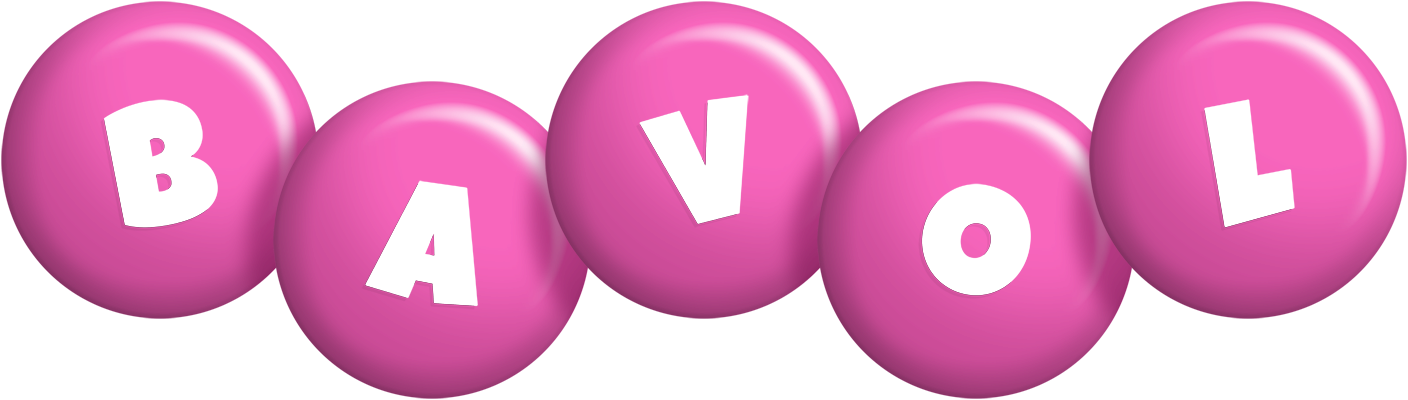 Bavol candy-pink logo