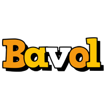 Bavol cartoon logo