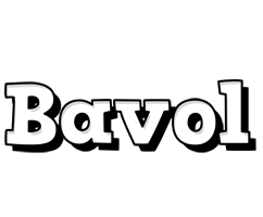 Bavol snowing logo