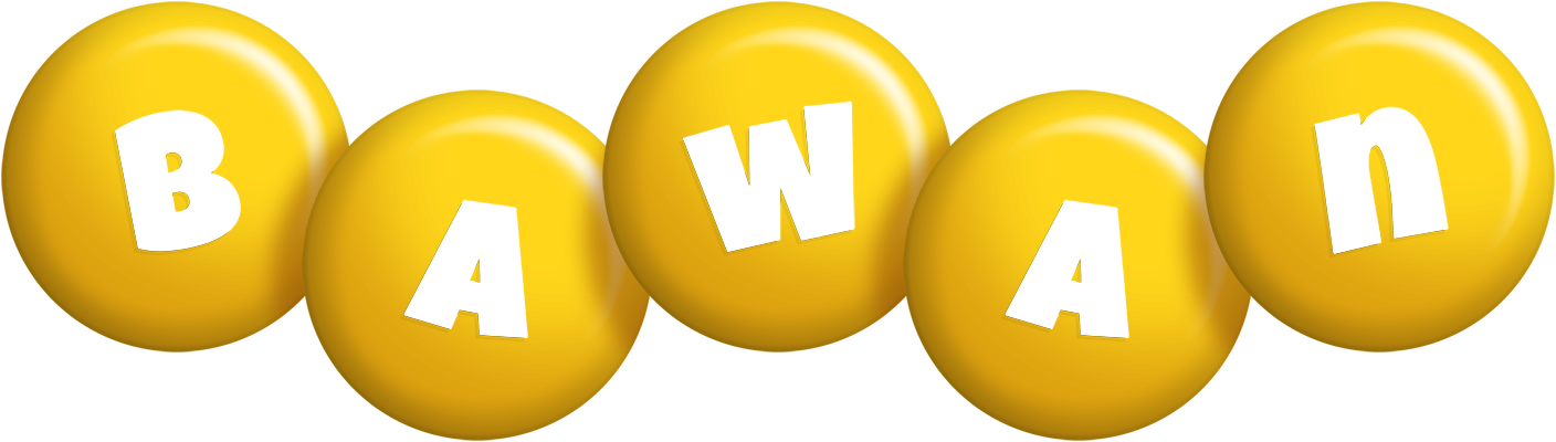 Bawan candy-yellow logo