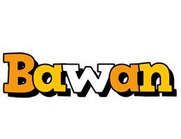 Bawan cartoon logo