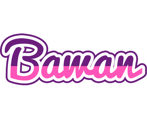 Bawan cheerful logo