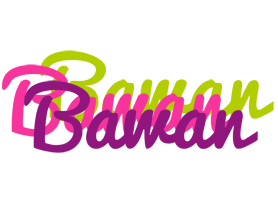 Bawan flowers logo