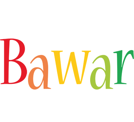 Bawar birthday logo