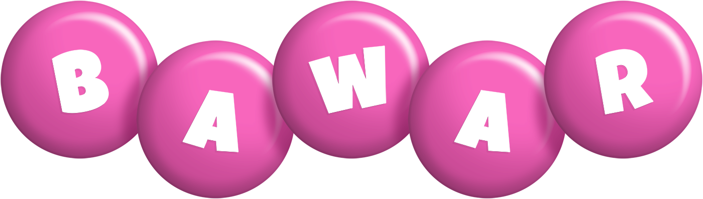 Bawar candy-pink logo