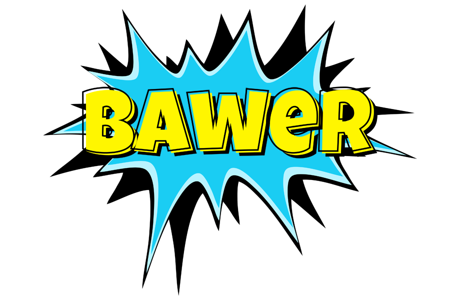 Bawer amazing logo