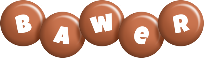 Bawer candy-brown logo