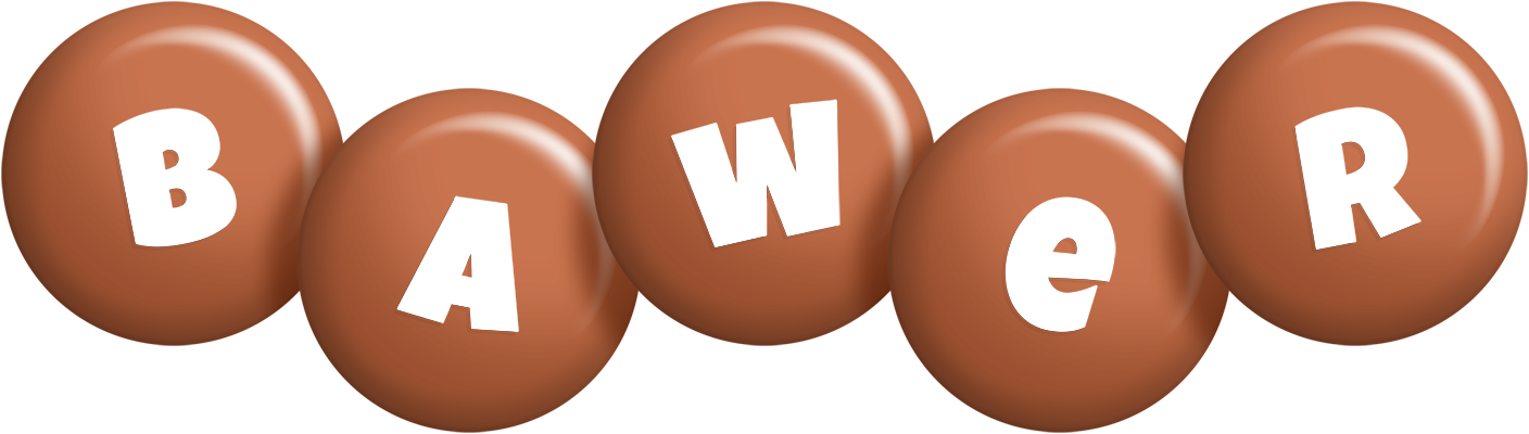 Bawer candy-brown logo