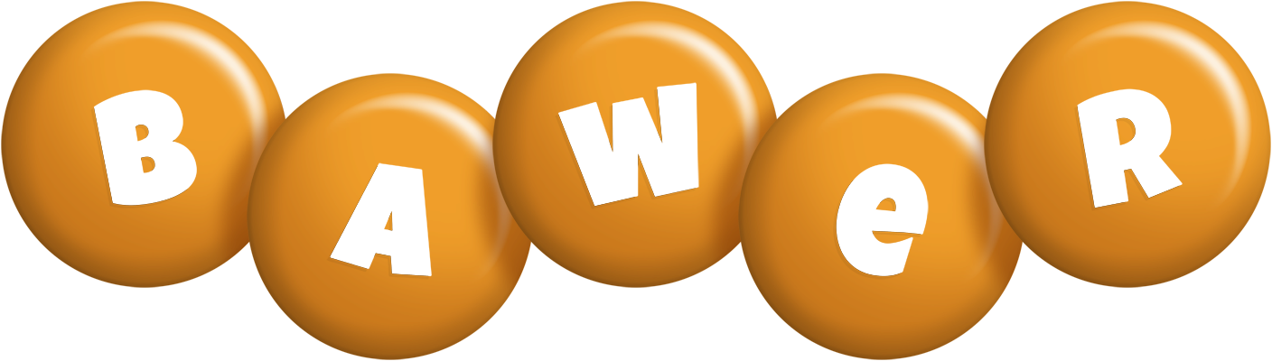 Bawer candy-orange logo