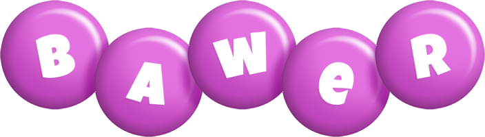 Bawer candy-purple logo