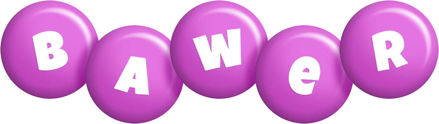 Bawer candy-purple logo