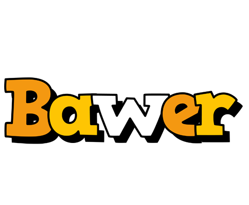 Bawer cartoon logo