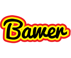 Bawer flaming logo