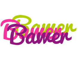 Bawer flowers logo