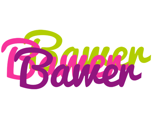 Bawer flowers logo