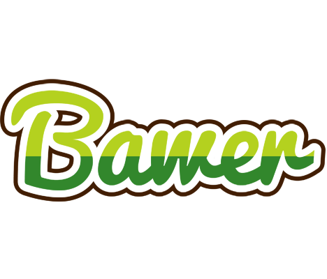 Bawer golfing logo