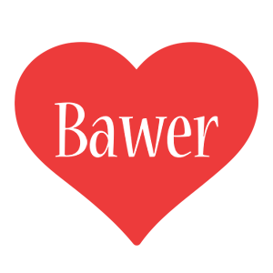 Bawer love logo