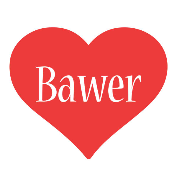 Bawer love logo