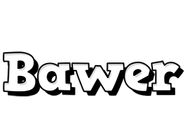 Bawer snowing logo