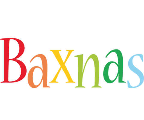 Baxnas birthday logo