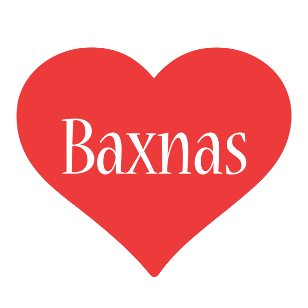 Baxnas love logo