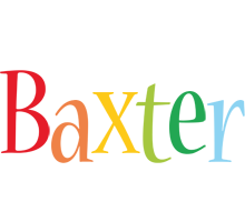 Baxter birthday logo