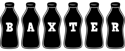 Baxter bottle logo
