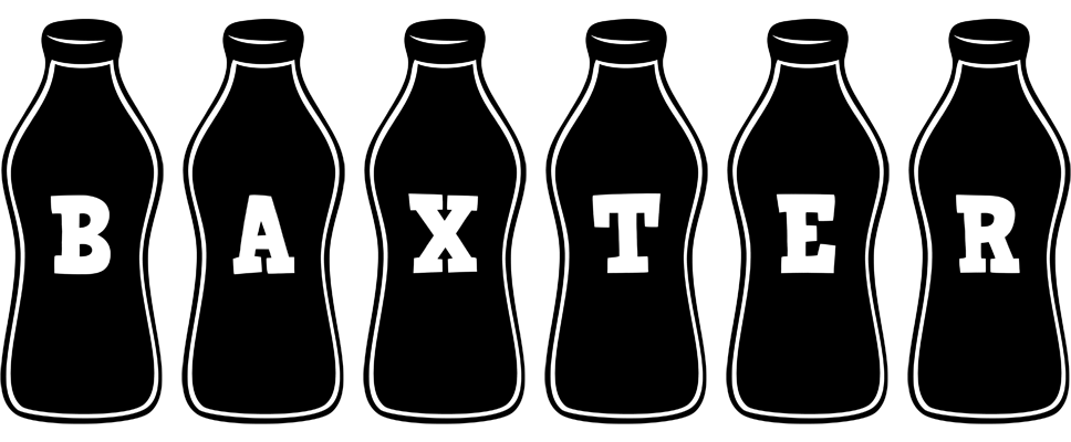 Baxter bottle logo