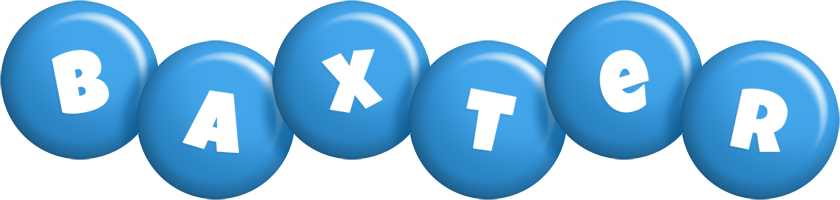 Baxter candy-blue logo