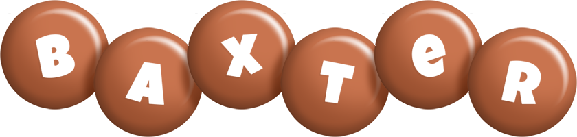 Baxter candy-brown logo