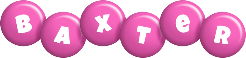 Baxter candy-pink logo