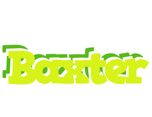 Baxter citrus logo