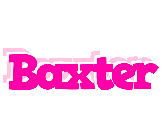 Baxter dancing logo