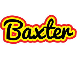 Baxter flaming logo