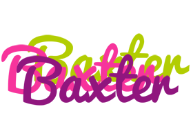 Baxter flowers logo