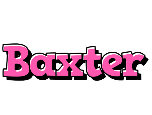 Baxter girlish logo
