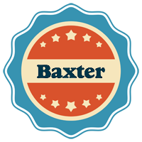 Baxter labels logo