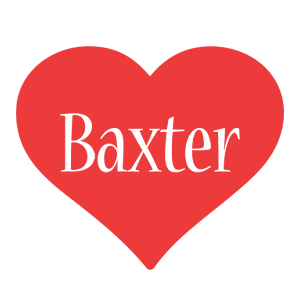 Baxter love logo