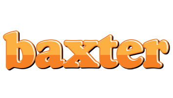 Baxter orange logo