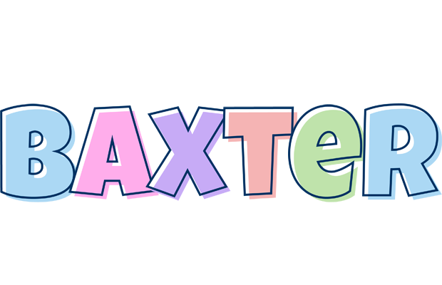 Baxter pastel logo