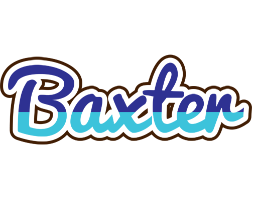 Baxter raining logo