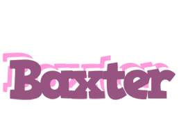 Baxter relaxing logo