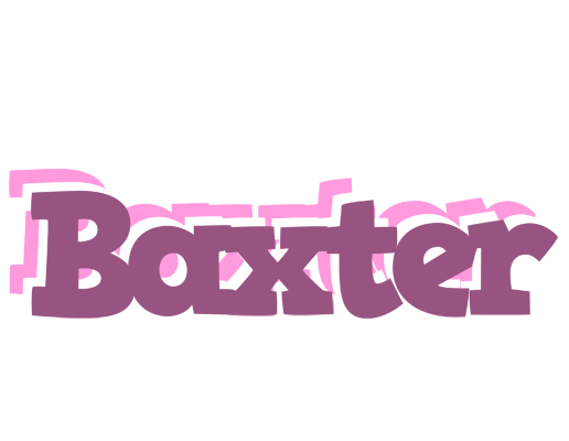 Baxter relaxing logo