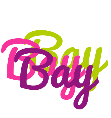 Bay flowers logo